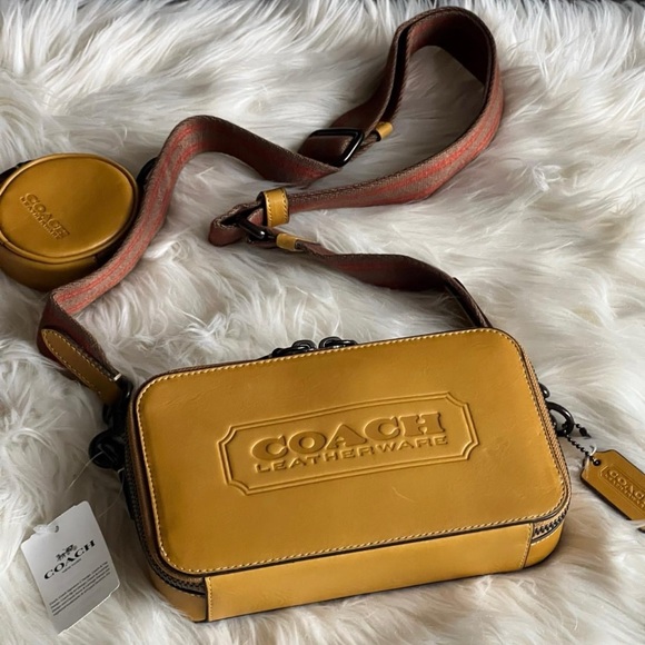 CC117 - Coach Charter Slim Crossbody with Coach Badge - Picture 6 of 13